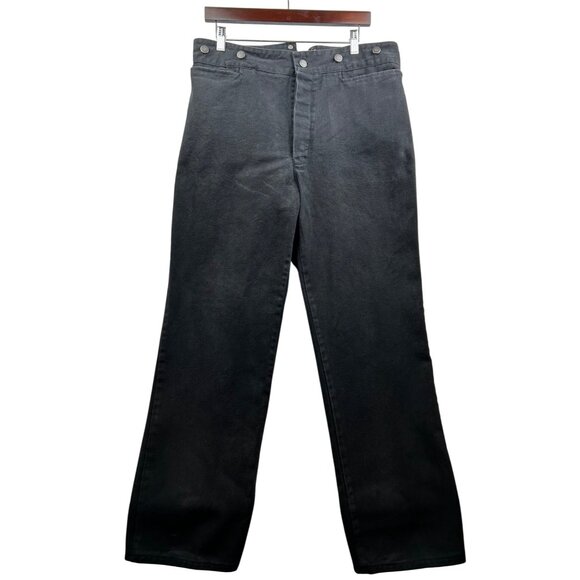 Wah Maker Mens Frontier Trousers Cinch Back Western Vintage‎ Made in USA  Sz 36" - Picture 1 of 7